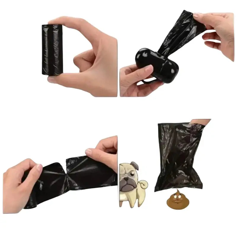 Sac à crottes biodégradable épaissi pour animaux - Sac pour crottes
