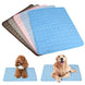 Summer Pet Mat Cooling Dog Pad For Dogs Cat Blanket Sofa Breathable Pet Bed Washable Self Cooling Cat Ice Pad Pet