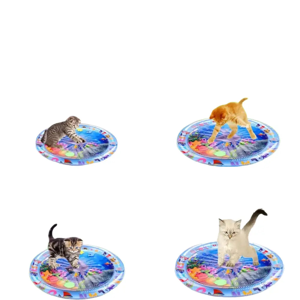 Tapis de jeu aquatique gonflable pour animaux - Tapis de jeux pour animaux de compagnie