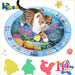Tapis de jeu aquatique gonflable pour animaux - Tapis de jeux pour animaux de compagnie