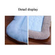 Tapis de refroidissement chien et chat matelassé – Bleu et gris - Panier pour chien