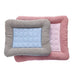 Tapis de refroidissement chien et chat matelassé – Bleu et gris - Panier pour chien