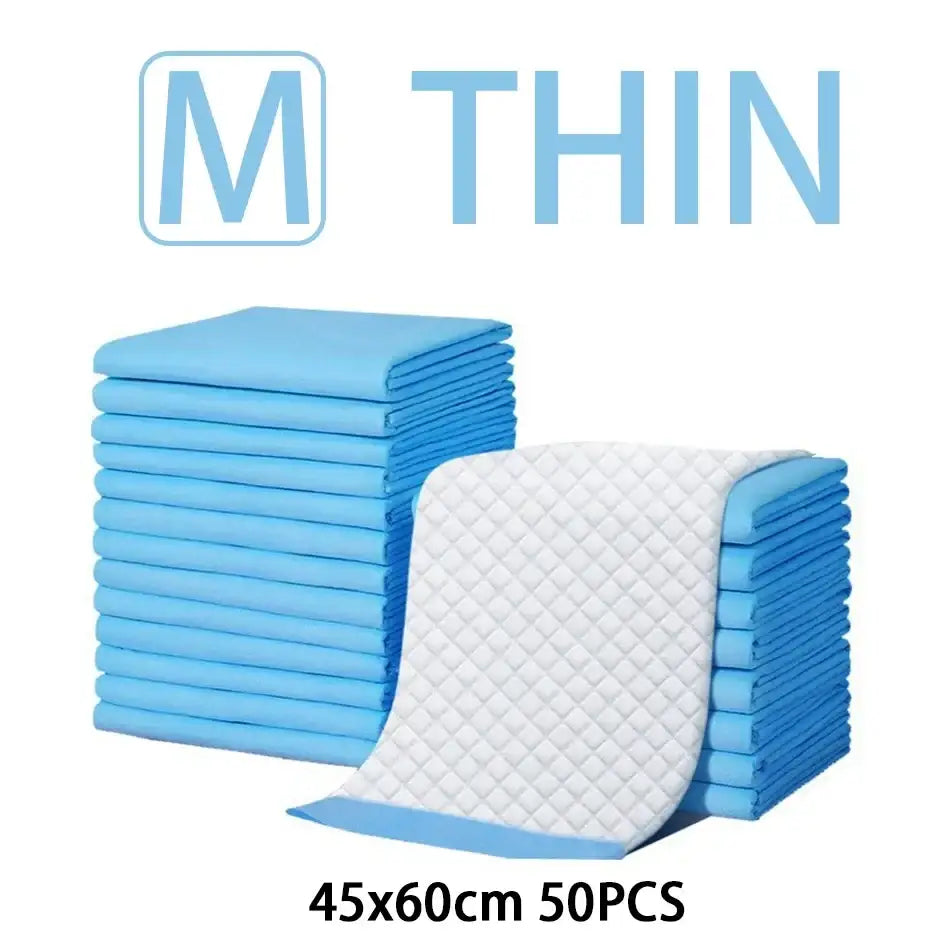 Tapis éducation chiot absorbants jetables antidérapants - M-50 - Couche pour chien