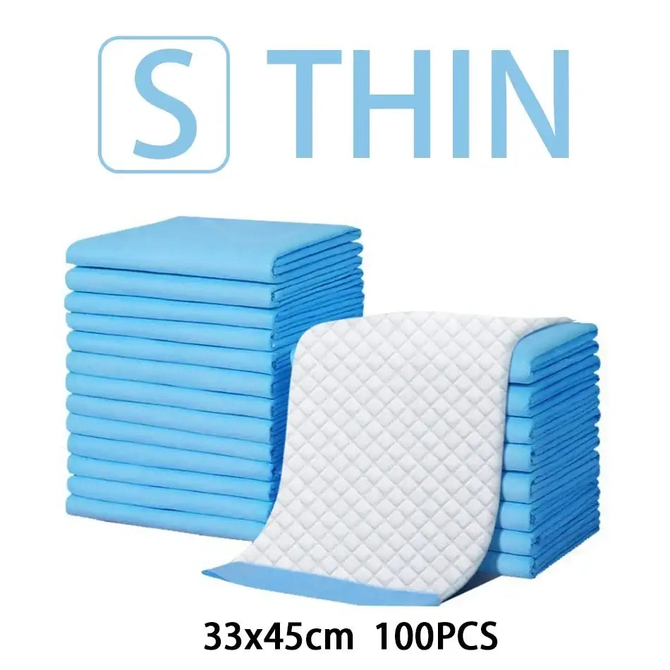 Tapis éducation chiot absorbants jetables antidérapants - S-100 - Couche pour chien