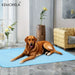 Tapis refroidissement chien et chat matelassé losanges – Bleu clair - Tapis pour chien