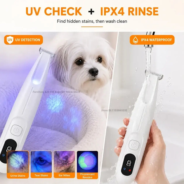 Tondeuse électrique pour poils de chien et chat - Tondeuse électrique pour animaux de compagnie