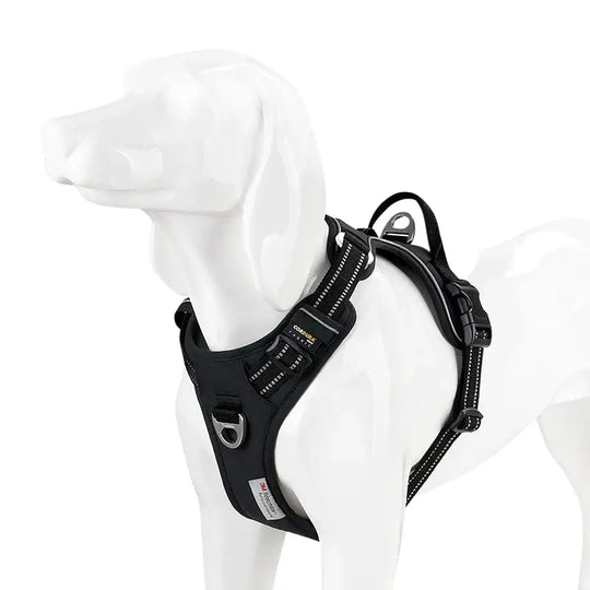 TRUE LOVE Pet Harness No Pull Nylon Reflective Dog Harness Adjustable Comfortable Control Step-in Brilliant Truelove