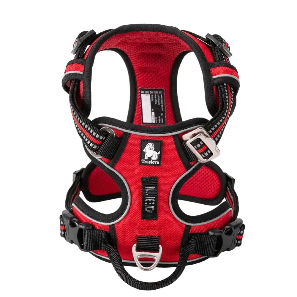 TRUE LOVE Pet Harness No Pull Nylon Reflective Dog Harness Adjustable Comfortable Control Step-in Brilliant Truelove