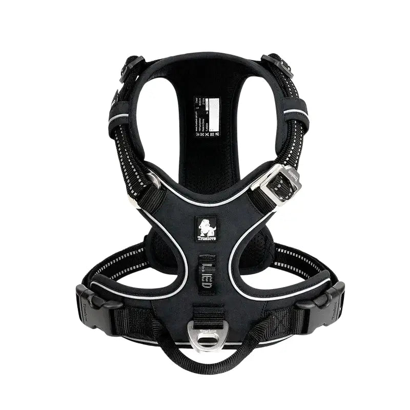 TRUE LOVE Pet Harness No Pull Nylon Reflective Dog Harness Adjustable Comfortable Control Step-in Brilliant Truelove