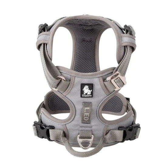TRUE LOVE Pet Harness No Pull Nylon Reflective Dog Harness Adjustable Comfortable Control Step-in Brilliant Truelove