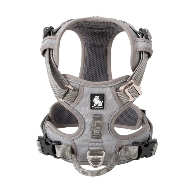 TRUE LOVE Pet Harness No Pull Nylon Reflective Dog Harness Adjustable Comfortable Control Step-in Brilliant Truelove